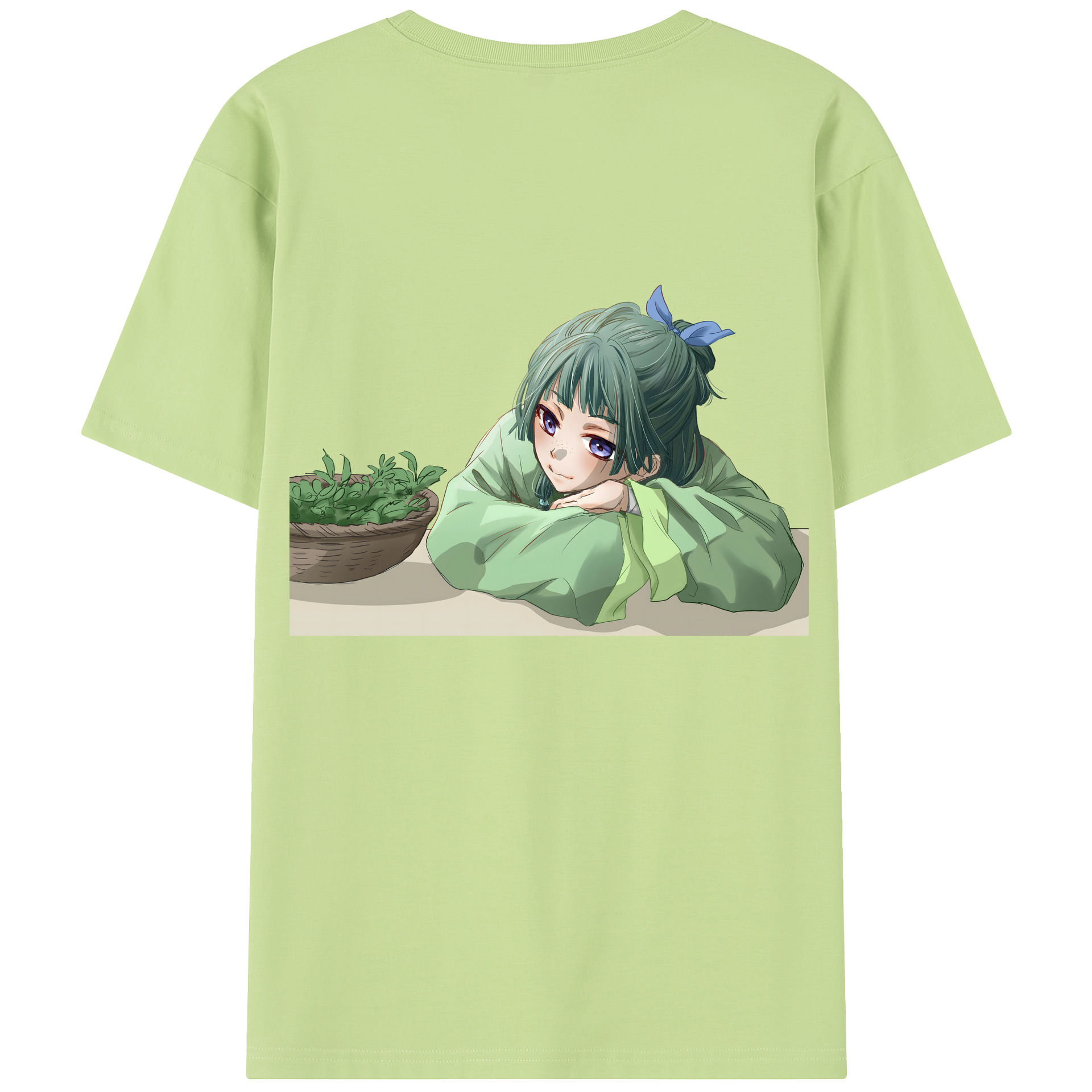 （画像用） 薬屋のひとりごと The Apothecary Diaries 綿100％半袖Tシャツ（背面プリント）